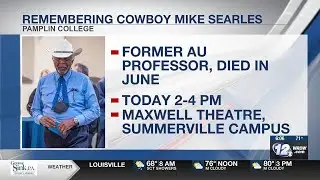 Remembering Cowboy Mike Searles today at Maxwell Theatre