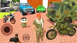 Franklin Purchase Lexriy New Gun Army truck Police Station🤑Indian Theft Auto Simulator | New updat🤩💥