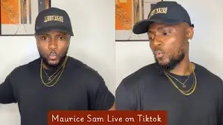 Maurice Sam, the best dancer in the world😁 entertained his Addicts on Tiktok live 🫶💯