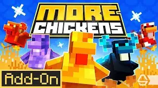 More Chickens Add-On | Minecraft Marketplace | Showcase