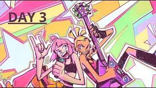 DAY 3 - Playing No Straight Roads' ending theme in UNBEATABLE until NSR2 drops