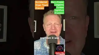 Accidental Drum Track Erasure w/Barry Keane, Gordon Lightfoot drummer, in ep102 of Better Than Not