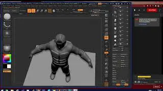 Zbrush Sculpting Practice - making a mini - Just learning my new Tech