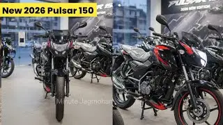 Finally Bajaj Pulsar 150 2026 Model Launch🔥 - First Look| LED Headlamp ,led Indicator & More Updates