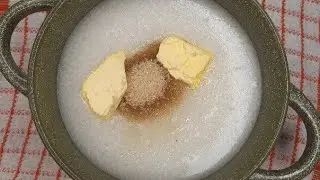 how to make fermented (sour) porridge||white maize meal