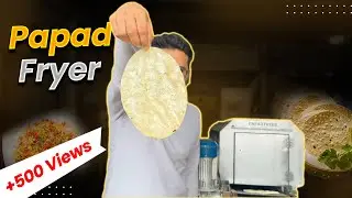 Automatic Papad Fryer Machine &ndash; See It in Action! 😱💸