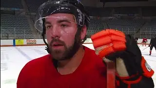 Komets forward Jack Dugan full practice interview 10/17/2023