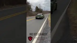 Manual Porsche 992 GT3 Exhaust Sound 🔥 VALVETRONIC DESIGNS SYSTEM #porsche #gt3 #exhaust #car #cars