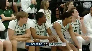 Cal Poly vs. UC Davis, Men's Basketball Highlights -- Jan 10th, 2026
