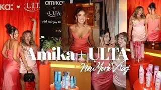 TRAVELING FOR WORK - Ulta + Amika Vlog