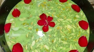 Muharram special- Vanilla pista sharbat|Muharram sharbat recipe|Nazma's kitchen