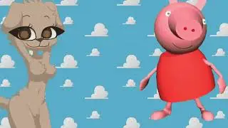 Talking Bella dancing with horror peppa pig, #memes, animation by BonBon