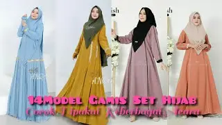 trending!!! Gamis Set Khimar Syar'i