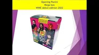 Opening Panini - Mega box - WWE debut edition 2022
