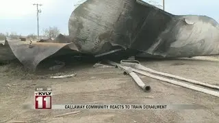 Callaway community reacts to train, semi-truck collision turned explosion