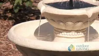 Smart Solar Kensington Gardens Two-Tier Solar-on-Demand Fountain
