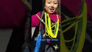 Magar Dress | मगरको पहिरन |She Loves Her Dress #magar #costume #thabang #girl