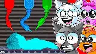 Reacting to the SPRUNKI BUDDIES BABY FACTORY!