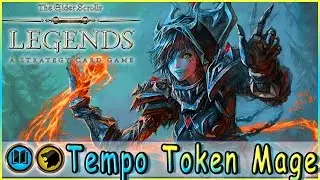 TES LEGENDS | Tempo Token Mage Intelligence Willpower Deck | Constructed | The Elder Scrolls