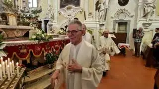 Don Franco Vecchini, festa per i 65 anni di sacerdozio, 2 luglio 2023