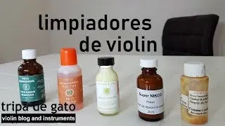 limpiadores violin