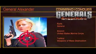 Generals: Shockwave Mod - Rush against  Super Weapon General... Will it be successful?