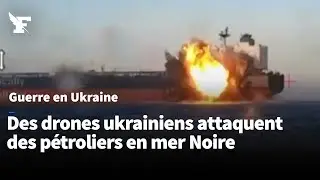Attaques des &laquo;drones navals&raquo; ukrainiens dans la mer Noire.