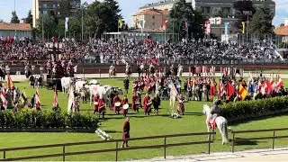 Palio di Legnano 2024: gli onori al Carroccio