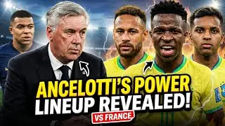 Ancelotti&rsquo;s Power Lineup Revealed! Brazil&rsquo;s Predicted XI Against France