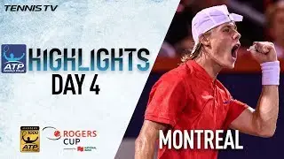 Highlights: Shapovalov, Federer, Zverev Win At Montreal 2017 Thursday