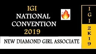 IGI National Convention 2019 - Fabulous Testimony by New Diamond Speaker
