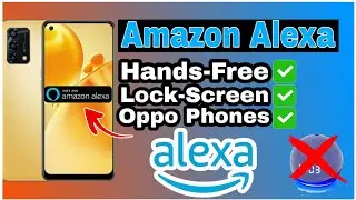 Oppo phone mein Amazon Alexa ko lock screen kaise chalayen |Alexa new update lockscreen 100% works