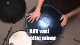 【神秘の打楽器】ロシア製のラヴドラム(RAVdrum)を即興演奏してみた RAV vast impro.