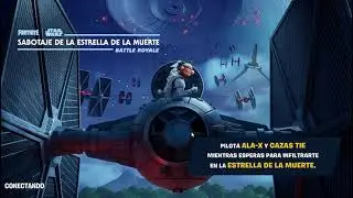fortnite. haciendo el parguela con la nave antes del evento de star wars | aita32