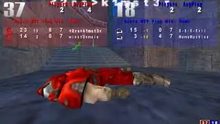 Quake 3 OSP LAN: Team Deathmatch on Aerowalk