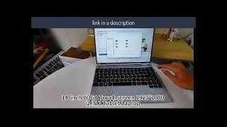 CRELANDER 4 in 1 Laptop 14 inch Touch Screen Celeron