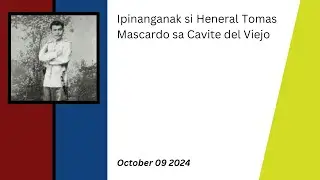 Today in Philippine history: October 09 1871 - Tomas Mascardo was born in Cavite del Viejo ( Kawit )