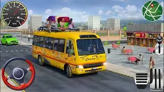New MiniBus Simulator 2026🔥- Indian Offroad Bus Driving 3D - Bus Game Andriod Gameplay