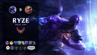 Ryze Top vs Vladimir - KR Grandmaster Patch 13.9
