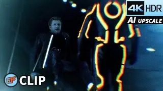 Clu's Betrayal - Flashback Scene | Tron Legacy (2010) IMAX 4K HDR Movie Clip