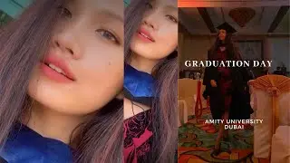 Graduation Day Vlog | Amity University Dubai