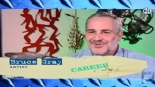 Career Day TV Show - Art Careers episode featuring artist Bruce Gray
