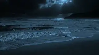 Looking for peace of mind? Here's the solution.🌊😴 Relaxing Ocean Sound At Night