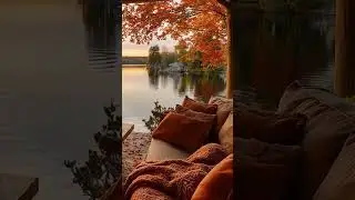 Cozy Autumn Cottage Ambience 🍂 Smooth Jazz, Night Rain & Fireplace &mdash; Relaxation, Focus, Deep Sleep
