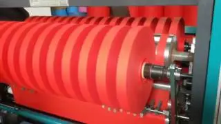 Non woven fabric slitting rewinding machine speed at 200m/min