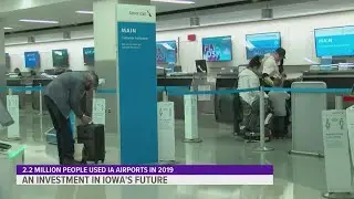 $100M in federal funding coming to Iowa's 8 commercial airports