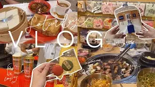 saturday vlog | kinokuniya, TWG, kbbq ✨🍞🍴