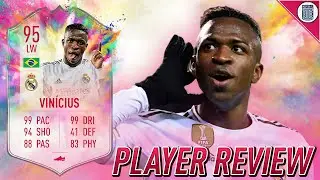 UPGRADED 95 SUMMER HEAT VINICIUS JR. PLAYER REVIEW! SBC PLAYER - FIFA 20 ULTIMATE TEAM