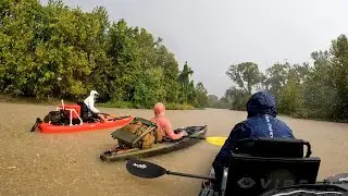 Kayak Camping the San Marcos River After a Flood. AVOIDED DISASTER!