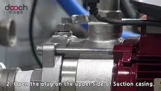 How to vent the air from Horizontal Multistage Pump